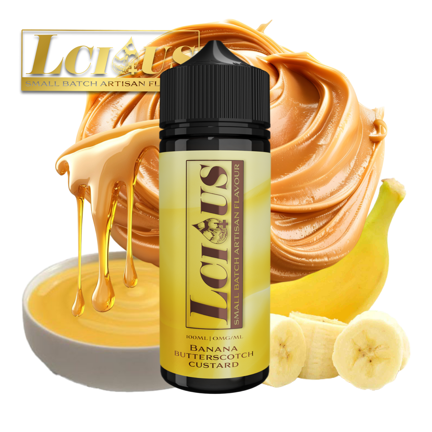 Lcious - Banana Butterscotch Custard