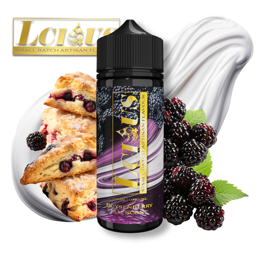 Lcious - Boysenberry Jam Scone